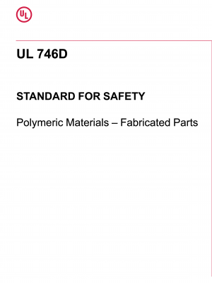 UL 746D PDF UL 746D PDF